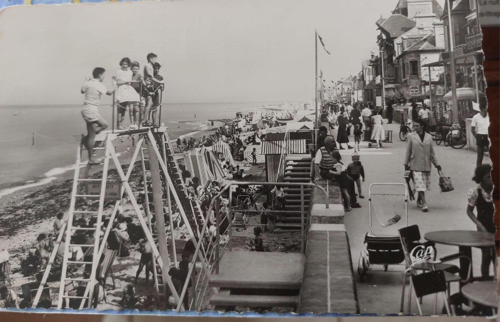 Saint-Aubin-Sur-Mer: Bel Appartement Traversant Buitenkant foto